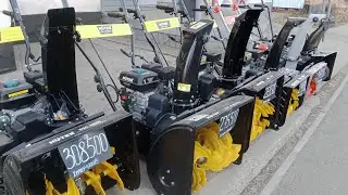 Snow Removal Machines Huter 4000, 4100, 4100wide, 4800B, Resanta, helpfer