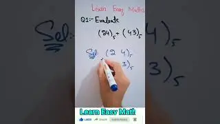 chapter 3 || Evaluate the following question || learn easy maths