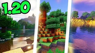 тОП 3 ЛУЧШИХ ШЕЙДЕРОВ для МАЙНКРАФТ ПЕ 1.20 !