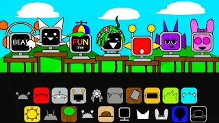 MR FUN COMPUTERS  in Incredibox Sprunki! Normal Vs. Horror Versions!