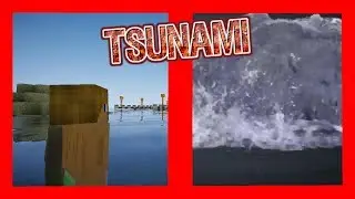 Tsunami Attack! Minecraft Horror Machinima