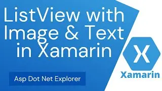 Xamarin Custom ListView with Image, Icon and Text | Tapped Image in Xamarin Forms