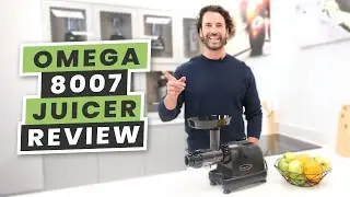 Omega 8007 Horizontal Slow Juicer in Matte Black | Juicer Review