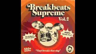 Tane - 'BREAKBEATS SUPREME VOL.2' Old School Vinyl Breaks Sample Pack