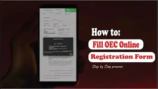 Apply online for oec jobs 2024 || Korean registertion 2024 || how to apply for Korea jobs 2024