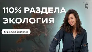 Разбираем всю экологию за 2 часа | ЕГЭ и ОГЭ по Биологии | 8, 9 и 10 класс