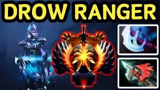 🔥 FARM. HUNT. DELETE. — DROW RANGER CARRY STYLE | DOTA 2 🔥