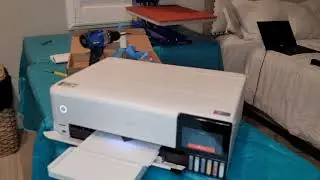 Epson Ecotank Et-8550  Shake (agitate) my DTF ( Direct to film) Inks.
