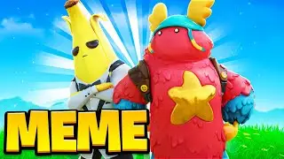 *MEME* Fortnite Fashion Show! Skin Competition! | BEST MEMES, MEME SKIN, COMBO & EMOTES WINS!