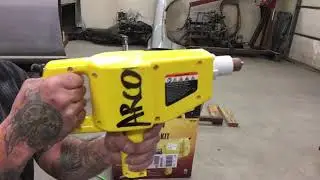 How to use HARBOR FREIGHT stud welding gun
