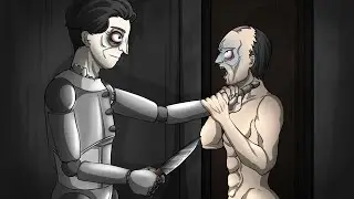 2 AI Robots Horror Stories Animated