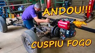 FICOU PODEROSO🔥🔥🔥 CAMINHÃOZINHO ANDOU PELA 1° VEZ🔥🔥🔥