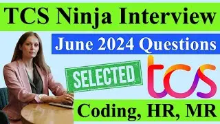 TCS Ninja Latest Interview Questions 2024 Part 1, TCS Digital, TCS Prime #tcs #infosys #wipro #jobs