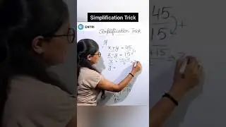 💥Simplification Trick💥 