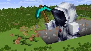 Minecraft, But I GROW Every Minute