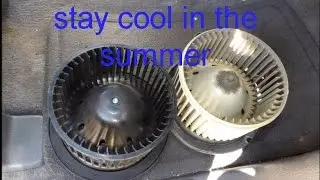 how to: fix your blower motor in a 2003 Mercury Mountaineer/ Ford explorer