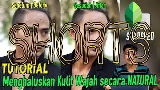 Cara Menghaluskan Kulit Wajah Secara Natural di SNAPSEED 