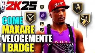 COME AUMENTARE VELOCEMENTE I DISTINTIVI! NBA 2K25 Tutorial Guida Gameplay ITA PS5 Badge