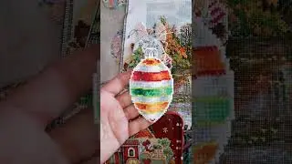 Встреча вышивальщиц Хабаровска. Новогодние игрушки на пластике