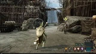 New World elbow armor visual bug