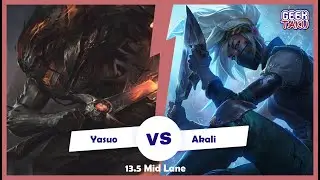 SekiiroZ | Yasuo vs Akali - MID Patch 13.5