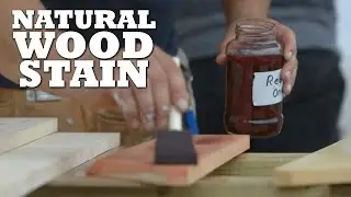 DIY Natural Wood Stains