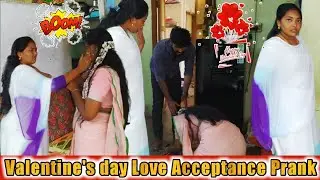 Valentine's Day Love Acceptance Prank On Sister | Love Proposal To Unknown Boy Prank On Sister Tamil