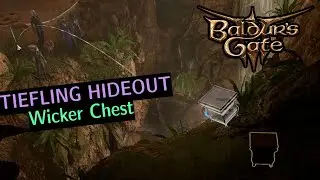 How to use mage hand: get the Wicker Chest in Tiefling Hideout | Baldur's Gate 3