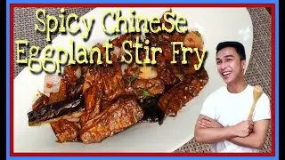 Spicy Chinese Eggplant Stir Fry | Cooking with KEVIN CREW