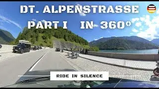 Driving in Bavaria: Towards Austrian border in 360° | Germany | Austria