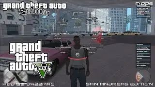 DOWNLOAD GTA5 MAP AND WEAPONS/hud IN GTA SA PC FREE