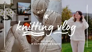 vlog 39/24 | супер продуктивная неделя 🧶 3 готовые работы и новые процессы 🍁 уютное осеннее вязание