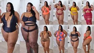 HUGE! *Plus Size* SUMMER SWIM HAUL! 2022 | Nova Swim by Fashion Nova Curve