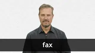 How to pronounce FAX in American English