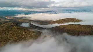 Arizona 4K Scenic Relaxation Drone Video | Desert Fog
