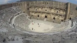 ✅ СУПЕР сохранившийся древнеримский театр Аспендос, Турция Ancient Rome Theater Aspendos Turkey