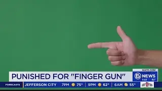 TN student punished for 'finger gun'