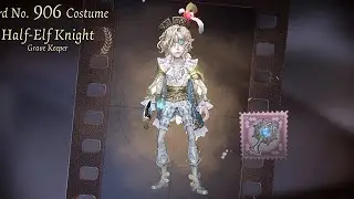 Identity V | Going Against New Hunter Cueist with Grave Keeper S Tier skin “ Half Elf Knight”!!! 