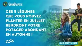 ✨Ces 5 légumes que vous pouvez planter en juillet rendront votre potager abondant en Automne !