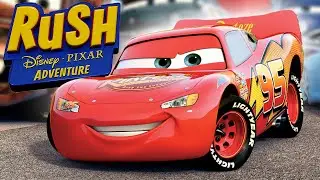 ACHEI UM JOGO PERDIDO DO RELÂMPAGO MCQUEEN! (RUSH UMA AVENTURA DA DISNEY PIXAR) - DUBLADO PT-BR