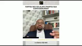 CRIMINOSO FORTOU SEU CELULAR E FEZ UM ESTRAGO NA SUA CONTA?