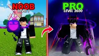 Noob To MAX LEVEL as Sung Jinwoo in Blox Fruits