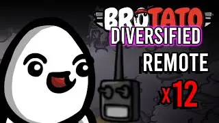 How Many Drones Can I Have?! | 130 | Diversified Mod | Brotato |