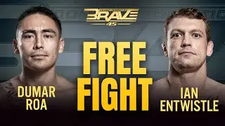 Dumar Roa vs Ian Entwistle | FULL FIGHT | BRACE CF 45