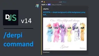 Discord.js v14 | Create a Derpibooru image slash command