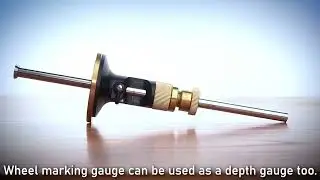 120MM Adjustable Wheel Marking Gauge Woodworking Tool Wood Marking Gauge Scribe Tool