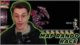 He Gave Up? | Map Rando Race | Super Metroid