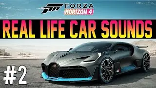 Realistic SYNCHED Forza Car Sounds - Forza Horizon 4