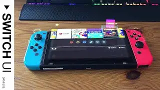 After Effects Nintendo Switch Futuristic UI | dami.exe