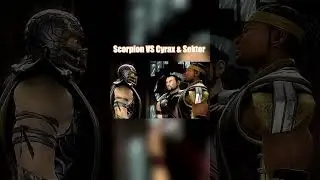 Scorpion vs Cyrax and Sektor - Mortal Kombat 2011